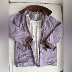 Vintage L.L. Bean Lavender barn coat